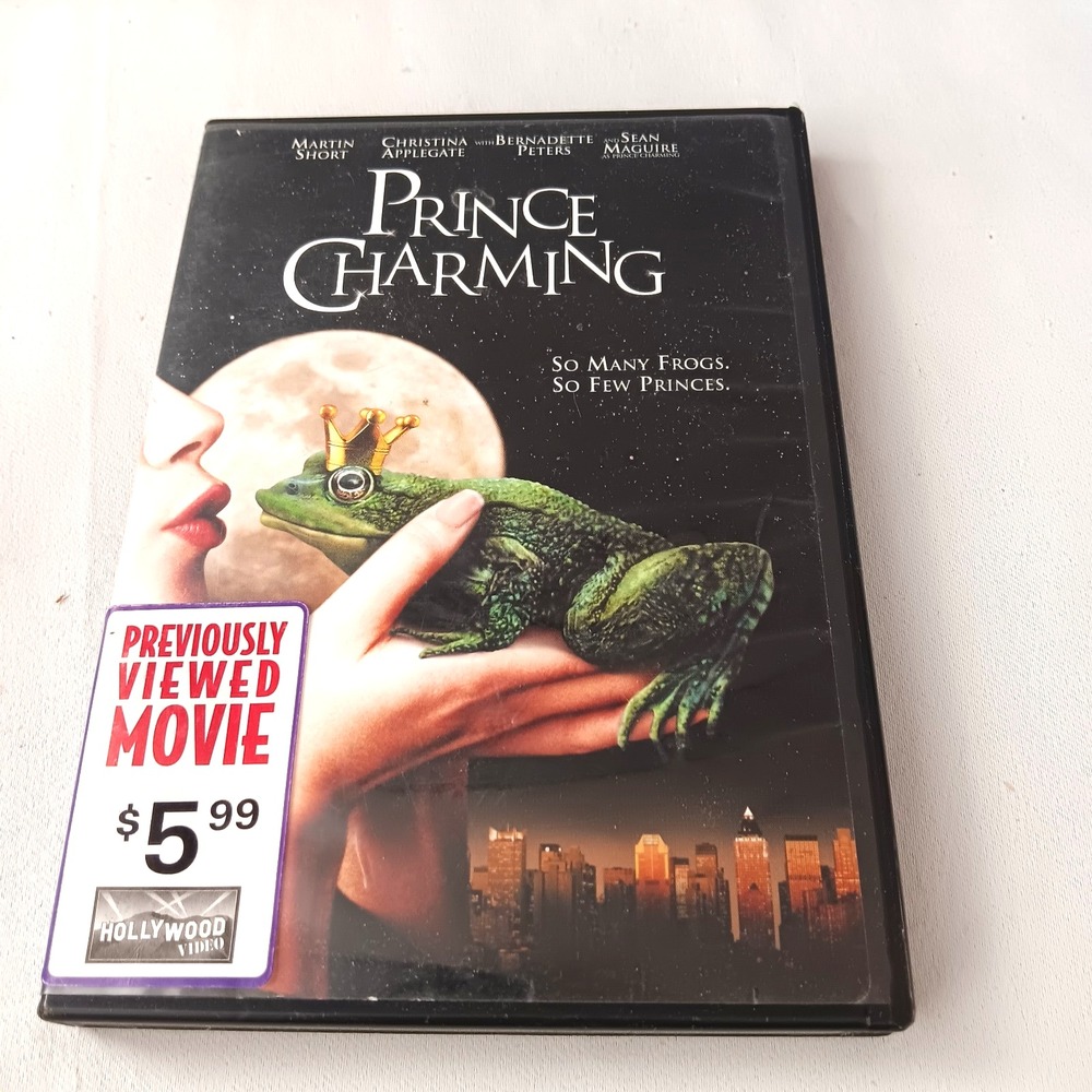 Warner Home Video Prince Charming DVD Martin‎ Short Christina Applegate 2000 TNT
